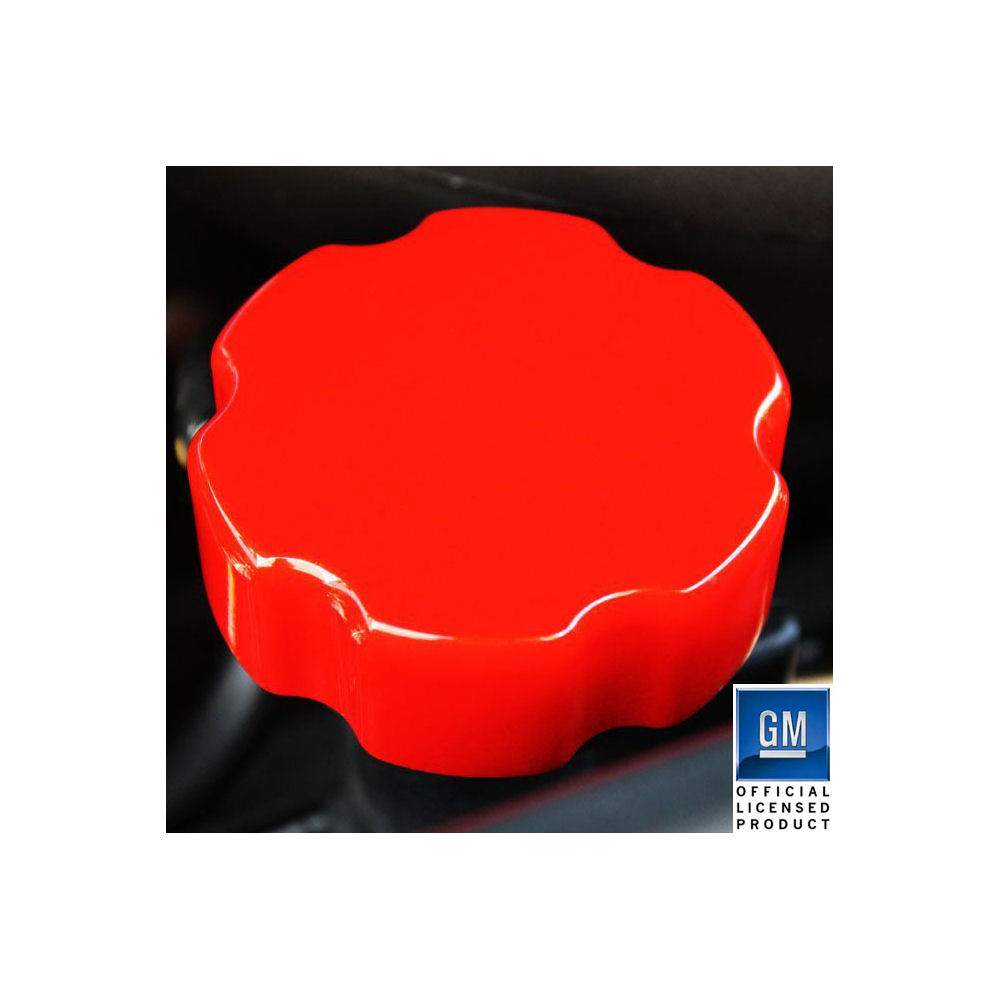 Wasserk�hler-Deckel Cover (orange) 10-15 Chevy Camaro