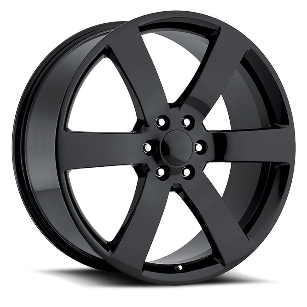 Wheel - 20x8 SS Style (Black) 02-09 Chevy Trailblazer