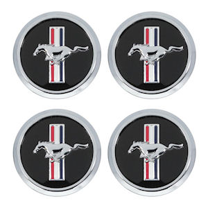 4x Motorcraft Wheel Center Caps for 05-09 Ford Mustang