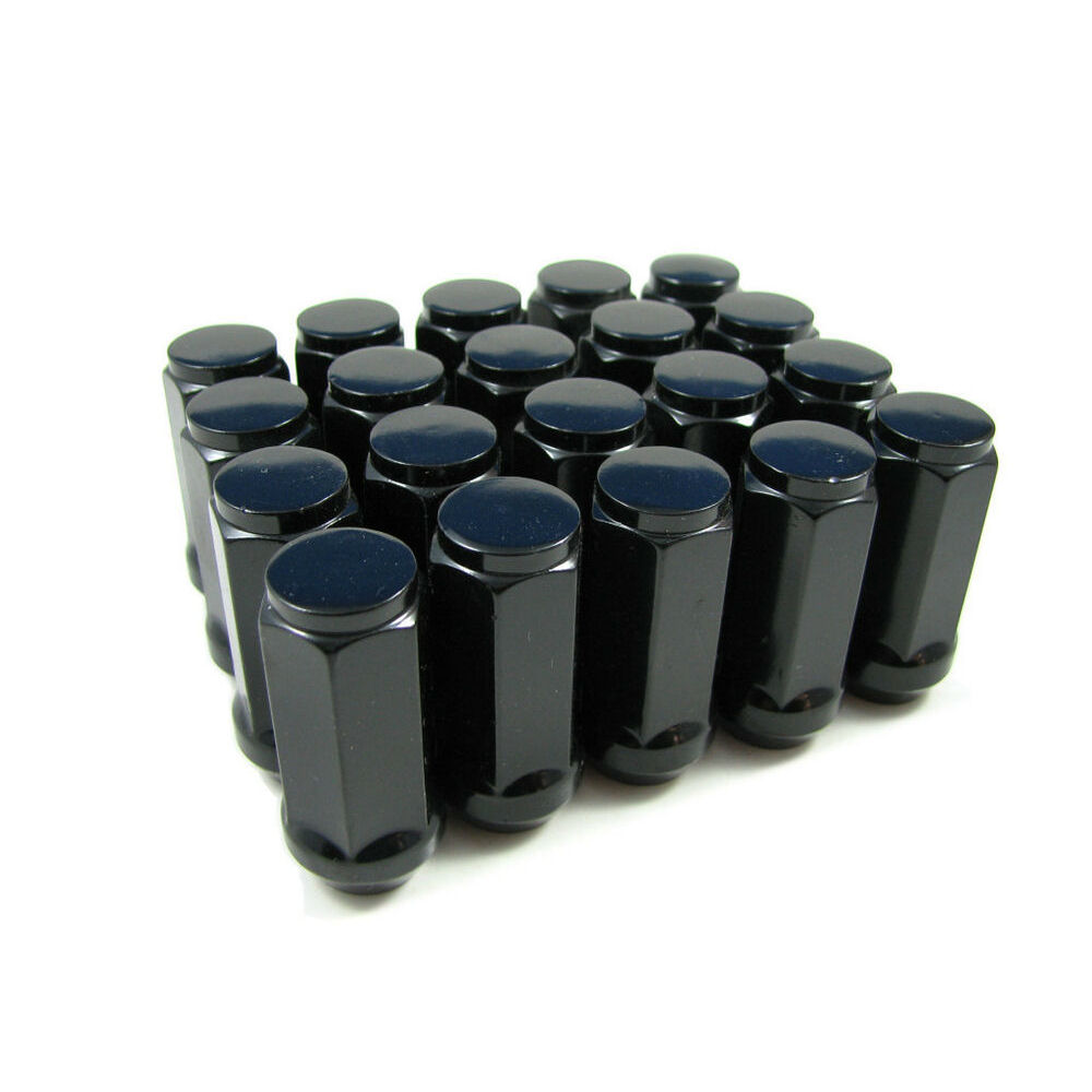 Wheel Lug Nut 14x1.5 Acorn 3/4 1x (black) 45mm
