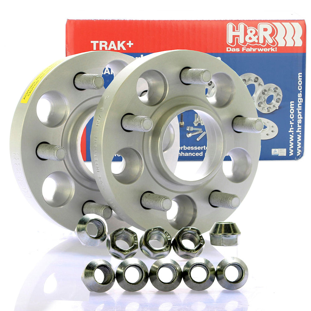 DRM Wheel Spacers 50mm per Axle from H&R for 20052014 Ford Mustang