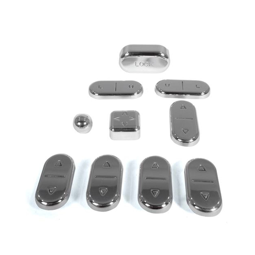 Window Switch Kit (polished) 94-04 Ford Mustang Convertible