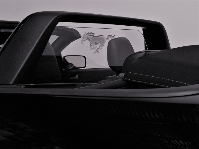 Windrestrictor� LED (Design 2) 05-14 Ford Mustang Cabrio