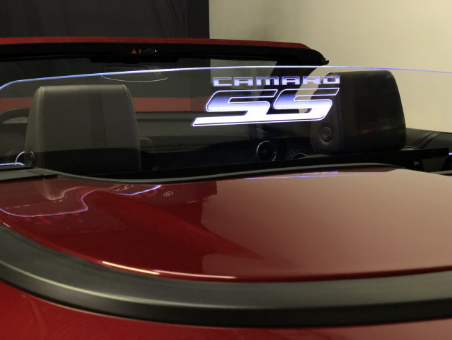 Windrestrictor� LED (Design 4) 16-22 Chevy Camaro Convertible