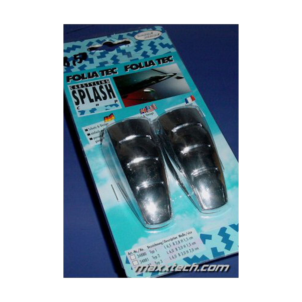Windshield Washer Nozzle Covers (Chrome) universal