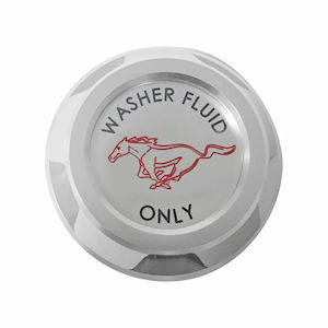 Drake Wischwasser Alu-Deckel für 2015-2023 Ford Mustang Drake Wischwasser Alu-Deckel für 2015-2023 Ford Mustang