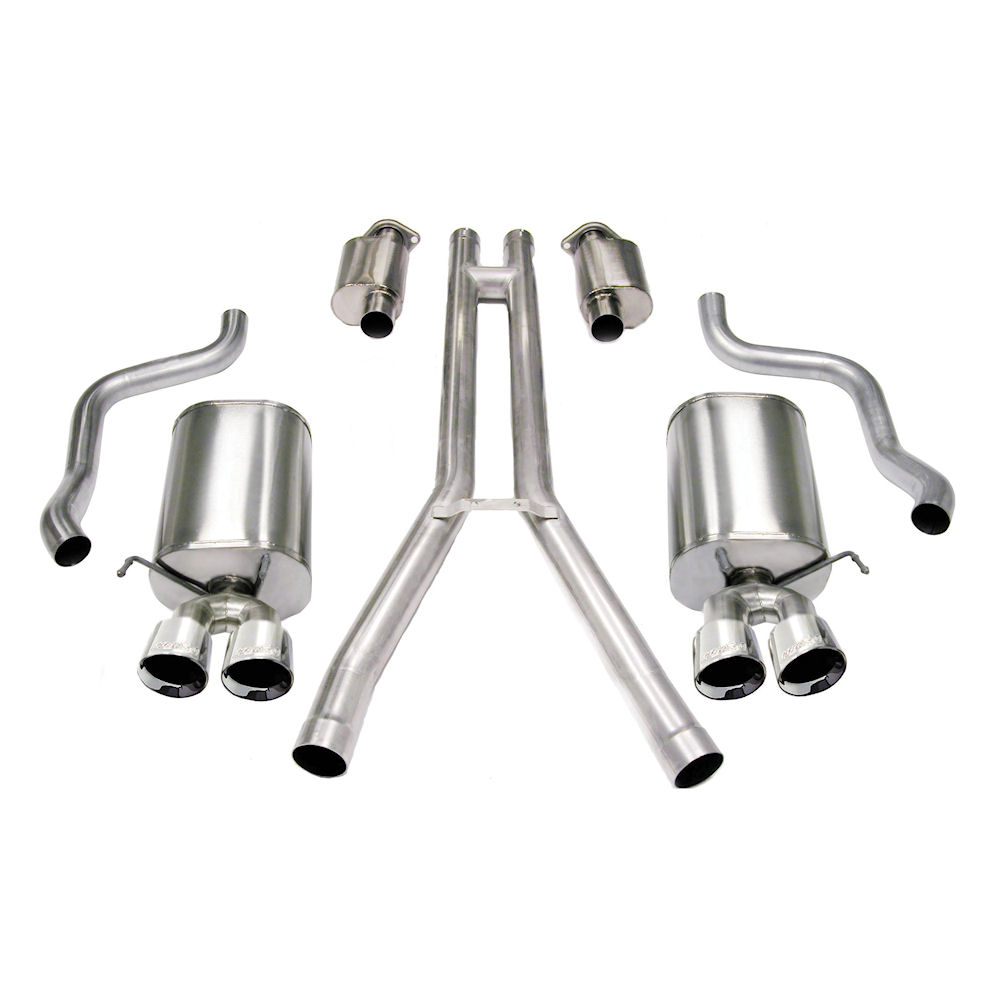 Corsa Performance Stainless Steel Exhaust System for 04-08 Cadillac XLR