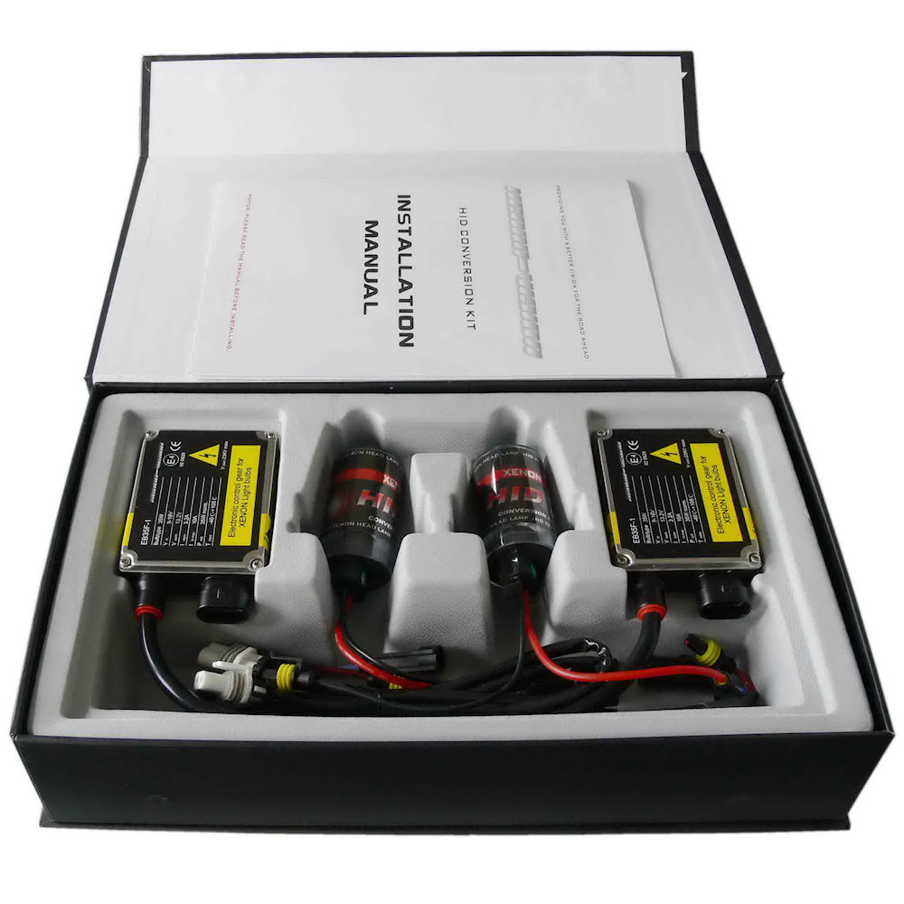 H4 Xenon HID Lighting Conversion Kit (10000k) from GT HID Automobiles