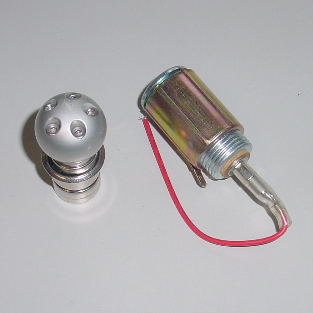 Zigarettenanz�nder - Kugel (silber) universal