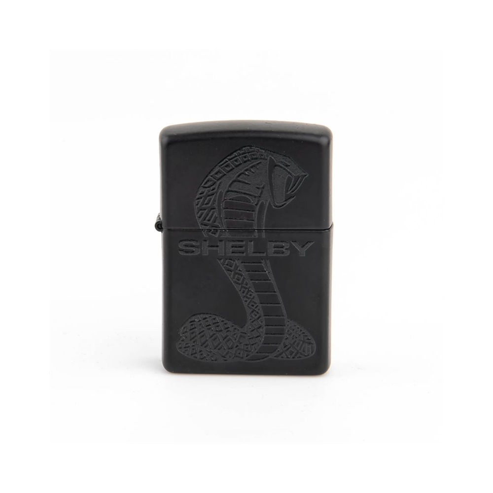 Zippo Lighter SHELBY Tiffany Snake (matte black)