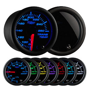 GlowShift Zusatzinstrument Getriebe�l-Temperatur black