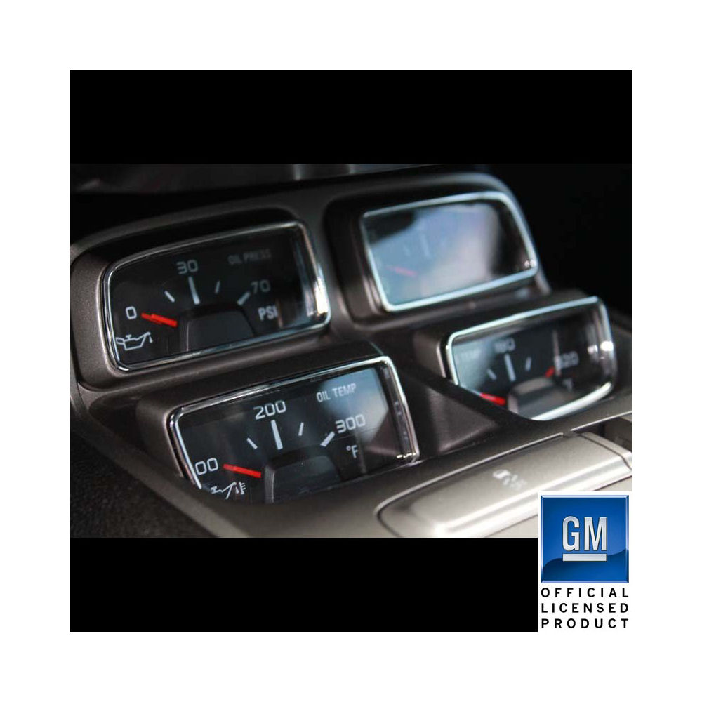 Zusatzinstrumente-Rahmen (poliert) 10-15 Chevy Camaro